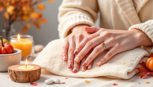 Interior view of the serene and luxurious D&D Nail Lounge